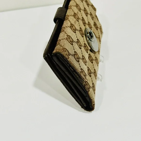 Gucci Brown Monogram wallet - Picture 2 of 15